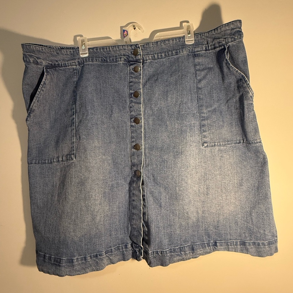 Ava & Viv denim skirt 4x